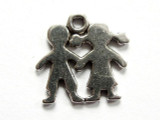 Boy and Girl - Pewter Pendant (PW1058)