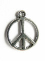 Peace Sign - Pewter Pendant (PW1099)