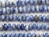Sodalite Rondelle Gemstone Beads 6mm (GS2202)
