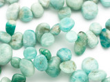 Amazonite Petal Nugget Gemstone Beads 16mm (GS2335)