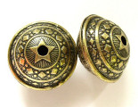 Large Brass Ornate Bead 28mm (MB20)