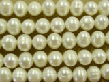 Large White Potato Pearl Beads 12mm (PRL20)