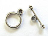 Pewter Toggle 9mm (PB313)