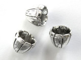 Pewter Bead Cap 10mm (PB315)