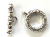 Pewter Toggle Clasp 18mm (PB319)