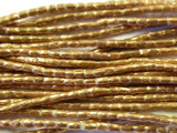 Small Copper Cylinder Beads 3mm - Ethiopia (ME73)