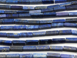 Lapis Lazuli Rectangular Block Gemstone Beads 13mm (GS473)