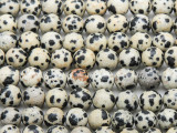 Dalmatian Jasper Round Gemstone Beads 8mm (GS610)