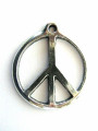 Peace Sign - Pewter Pendant (PW50)