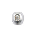 Oval Silver Plated Scrimp Finding - 3.5mm (SUP35)