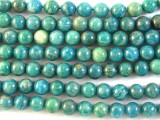 Russian Amazonite Round Gemstone Beads 8mm (GS2748)