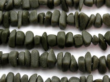 Army Green Nugget Resin Beads 11mm (RES502)