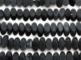 Black Sliced Resin Beads 20mm (RES475)