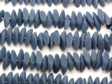 Blue Sliced Resin Beads 24mm (RES477)