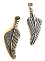 Feather - Pewter Pendant (PW653)