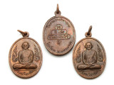 Thai Buddhist Amulet 34mm (TA245)