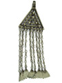 Afghan Tribal Silver Pendant - Amulet 127mm (AF126)