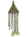 Afghan Tribal Silver Pendant - Amulet 127mm (AF133)