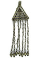 Afghan Tribal Silver Pendant - Amulet 114mm (AF136)