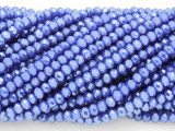 Blue Crystal Glass Beads 4mm (CRY69)
