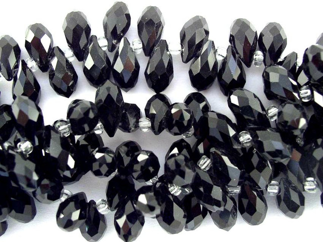 teardrop crystal beads