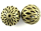 Large Brass Round Bead 24mm (MB31)