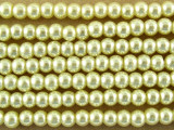 Ivory Glass Pearl Beads 3mm (PG15)