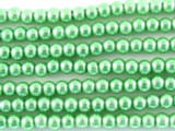 Sea Foam Green Glass Pearl Beads 3mm (PG18)