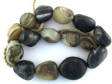 Old Agate Nugget Beads - Nepal 19mm (NP305)