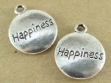Happiness Coin - Pewter Pendant 18mm (PW1126)