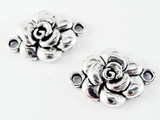 Flower - Pewter Connector 20mm (PW1153)