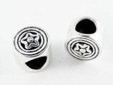 Pewter Bead - Star 8mm (PB460)