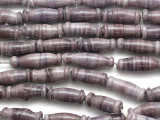 Dusty Purple Glass Beads 20-34mm (JV1076)