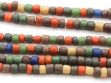 Multi-Color Graduated Glass Beads 4-8mm (JV1029)