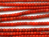 Red Glass Trade Beads 5mm (AT883)