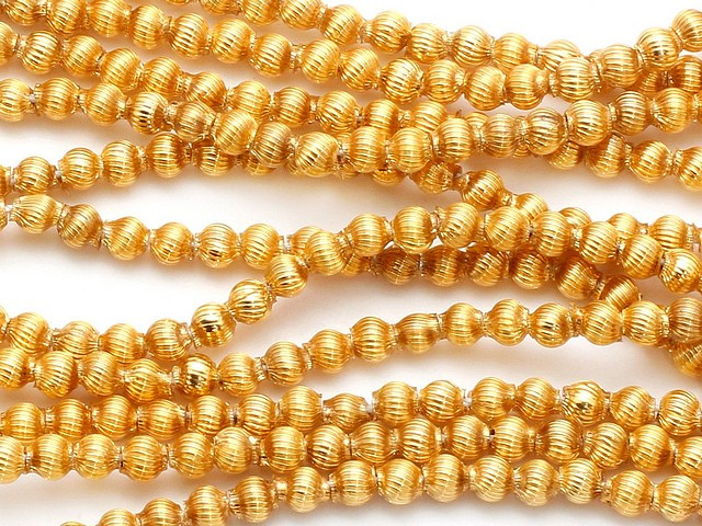 Brown Red Glass Gold Plated Tiny Seed Beads Necklace Afghan Natural Malachite 