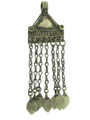 Afghan Tribal Silver Pendant - Amulet 114mm (AF264)