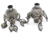 Tribal Silver Large Bead - Afghanistan 47mm (AF315)