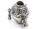 Tribal Silver Large Bead - Afghanistan 35mm (AF320)