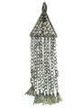 Afghan Tribal Silver Pendant - Amulet 140mm (AF225)