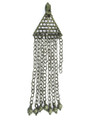 Afghan Tribal Silver Pendant - Amulet 127mm (AF235)