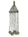 Afghan Tribal Silver Pendant - Amulet 152mm (AF236)