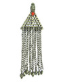 Afghan Tribal Silver Pendant - Amulet 138mm (AF247)