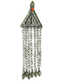 Afghan Tribal Silver Pendant - Amulet 127mm (AF249)