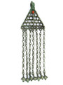 Afghan Tribal Silver Pendant - Amulet 127mm (AF250)