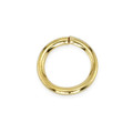 Gold Plated Jump Rings (Pack of 144) 6mm (SUP78)