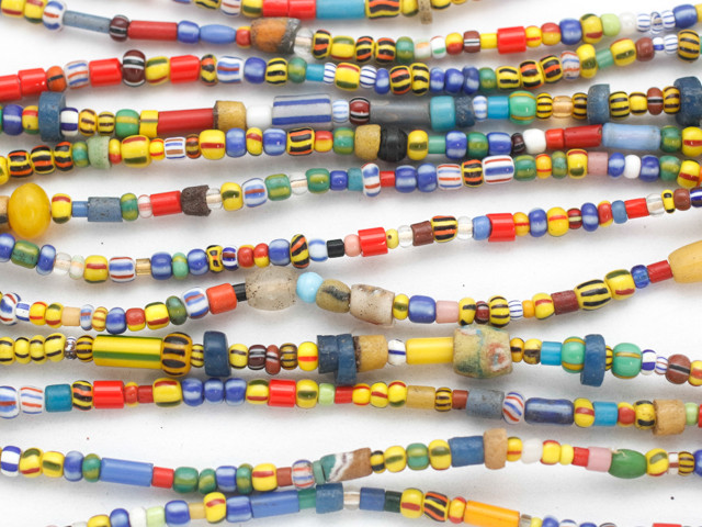 plastic christmas beads
