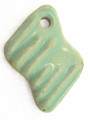 Mint Green Glazed Ceramic Pendant 40mm (AP1608)