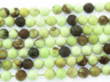 Lemon Chrysoprase Round Gemstone Beads 6mm (GS3529)