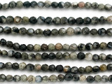Gray Opal Round Faceted Gemstone Beads 3mm (GS3531)